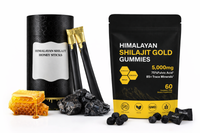Sorban Shilajit Gummies und Honey Sticks – moderne Shilajit Einnahmeformen